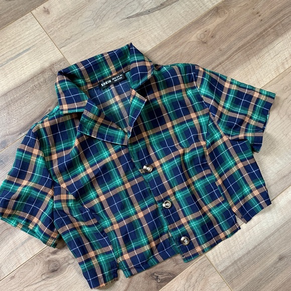 Tartan top and skirt set - Picture 2 of 8